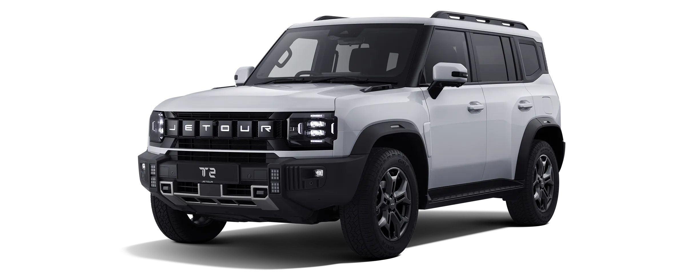 Jetour T2 khaki white